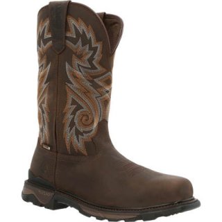 Rocky | Carbon 6 Carbon Toe Waterproof Western Boot - Brown