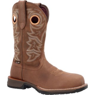 Rocky | Rosemary Women's Composite Toe Waterproof Western Boot - Brown