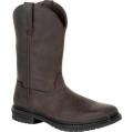 Rocky | Worksmart Composite Toe Waterproof Western Boot - Chocolate