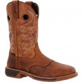 Rocky | Rugged Trail Steel Toe Waterproof Western Boot - Brown