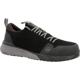 Rocky | Industrial Athletix Composite Toe Static-Dissipative Work Shoe - Black Knit