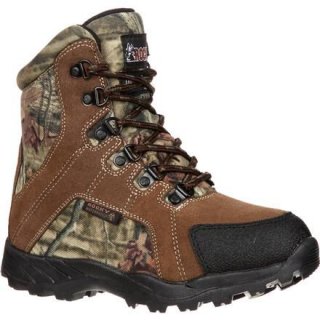 Rocky | Kids' Hunting Waterproof 800G Insulated Boot - Brown And Mossy Oak Bu Country