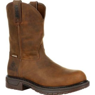 Rocky | Original Ride Steel Toe Western Boot - Brown