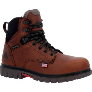 Rocky | Worksmart Waterproof Composite Toe Work Boot - Brown