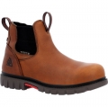 Rocky | Worksmart Waterproof Composite Toe Work Chelsea Boot - Brown