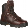 Rocky | MobiLite Steel Toe Waterproof Oil-Resistant Work Boot - Dark Brown