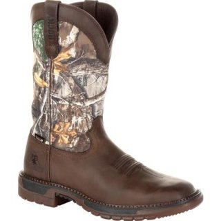 Rocky | Original Ride FLX Waterproof Western Boot - Brown Realtree Camo