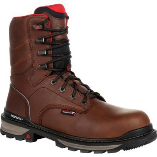 Rocky | Rams Horn Waterproof Work Boot - Dark Brown