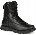 Rocky | Portland 8" Black Side Zip Waterproof Public Service Boot - Black