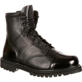 Rocky | Side Zipper Jump Boot - Black