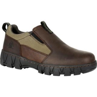 Rocky | Oak Creek Slip On Shoe - Brown And Green