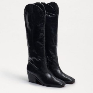 Sam Edelman | Promotion Men's Britten Western Boot-Black Leather