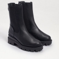 Sam Edelman | Promotion Men's Genia Lug Sole Chelsea Boot-Black Leather