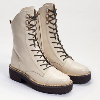 Sam Edelman | Promotion Men's Lenley Combat Boot-Modern Ivory Leather