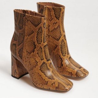 Sam Edelman | Promotion Men's Codie Ankle Bootie-Cuoio Brown Snake