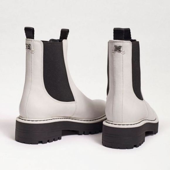 Sam Edelman | Promotion Men's Laguna Chelsea Boot-Bright White Leather