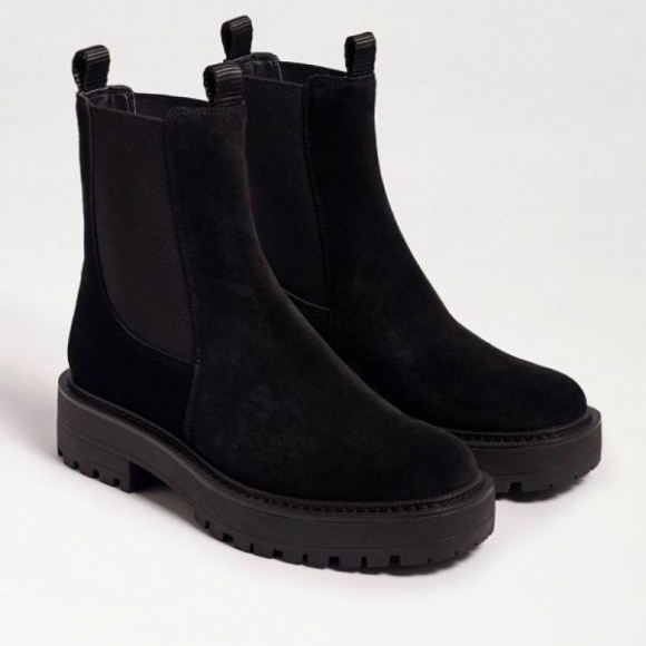 Sam Edelman | Promotion Men's Laguna Chelsea Boot-Black Suede