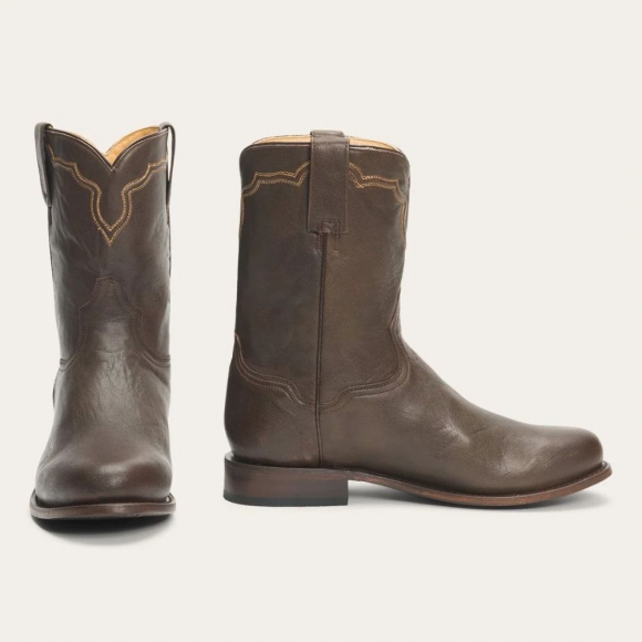 STETSON MEN'S PUNCHER BOOTS-Brown | ONLINE OUTLET