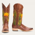 STETSON WOMEN'S GOLDIE BOOTS-Brown | ONLINE OUTLET