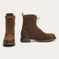 STETSON WOMEN'S SAM LACE UP OILED SUEDE BOOT-Brown | ONLINE OUTLET