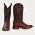 STETSON MEN'S DENVER BROWN GOAT HAND STITCHED COWBOY BOOT-Brown | ONLINE OUTLET