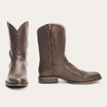 STETSON MEN'S RANCHER ZIP BOOTS-Brown | ONLINE OUTLET