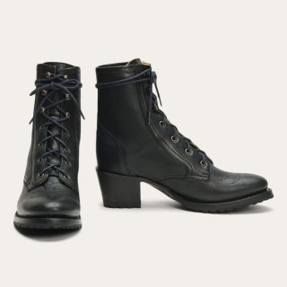 STETSON WOMEN'S HATTIE BOOTS-Black | ONLINE OUTLET