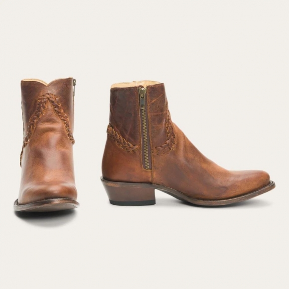 STETSON WOMEN'S PIXIE BOOTS-Brown | ONLINE OUTLET