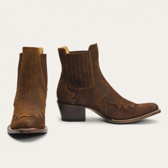 STETSON WOMEN'S KAIA BOOTS-Brown | ONLINE OUTLET