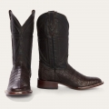 STETSON MEN'S KAYCEE BROWN CAIMAN BELLY COWBOY BOOT-Tan | ONLINE OUTLET