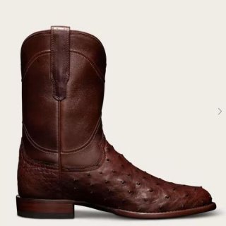 Men's Tecovas The Duke-Mahogany Ostrich | Special Offer