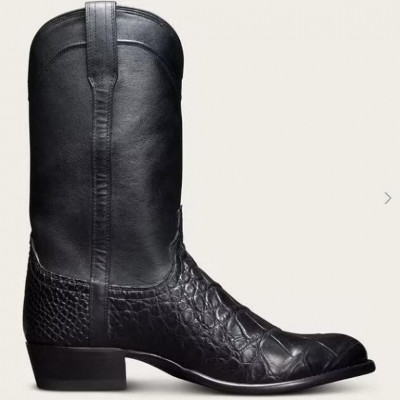 Men's Tecovas The Austin-Midnight Alligator | Special Offer