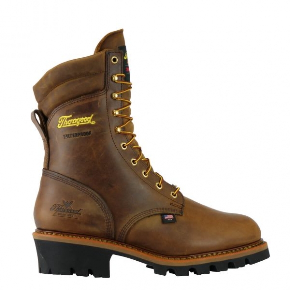 Thorogood | Logger Series - 9" Brown Trail Crazyhorse - Insulated - Waterproof