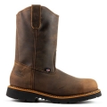 Thorogood | American Heritage - 11" WELLINGTON Trail Crazyhorse Safety Toe - Black MAXWear90