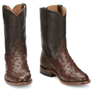 Tony Lama | Best Selling Men's MONTEREY FULL QUILL-Chocolate