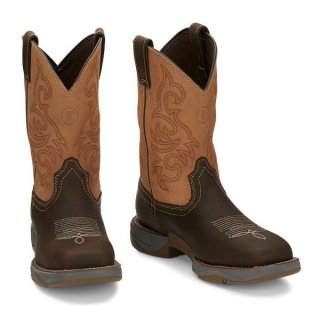 Tony Lama | Best Selling Men's JUNCTION STEEL TOE-Dusty Brown