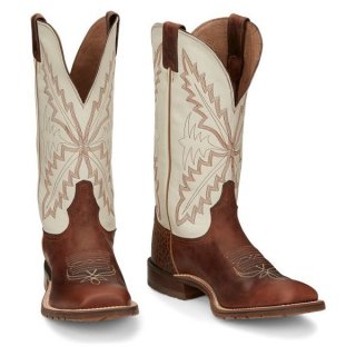 Tony Lama | Best Selling Men's ANTONIO-White And Brown