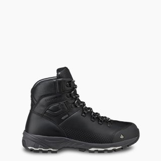 VASQUE MEN'S ST. ELIAS FG GTX WATERPROOF HIKING BOOT IN BLACK