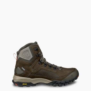 VASQUE MEN'S TALUS XT GTX WATERPROOF HIKING BOOT IN BROWN/ORANGE