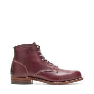 WOLVERINE | LATEST MEN'S 1000 MILE PLAIN-TOE ORIGINAL BOOT-Cordovan No. 8