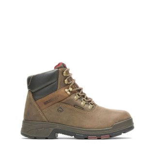 WOLVERINE | LATEST MEN'S CABOR EPX WATERPROOF 6" BOOT-Dark Brown