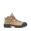 WOLVERINE | LATEST MEN'S DURANT WATERPROOF STEEL-TOE WORK BOOT-Light Brown/Orange