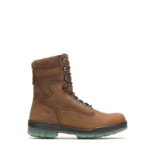 WOLVERINE | LATEST MEN'S I-90 DURASHOCKS WATERPROOF INSULATED 8" WORK BOOT-Stone