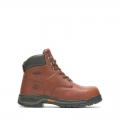 WOLVERINE | LATEST MEN'S HARRISON LACE-UP 6" WORK BOOT-Brown