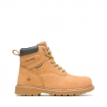 WOLVERINE | LATEST MEN'S FLOORHAND WATERPROOF STEEL-TOE 6" WORK BOOT-Wheat