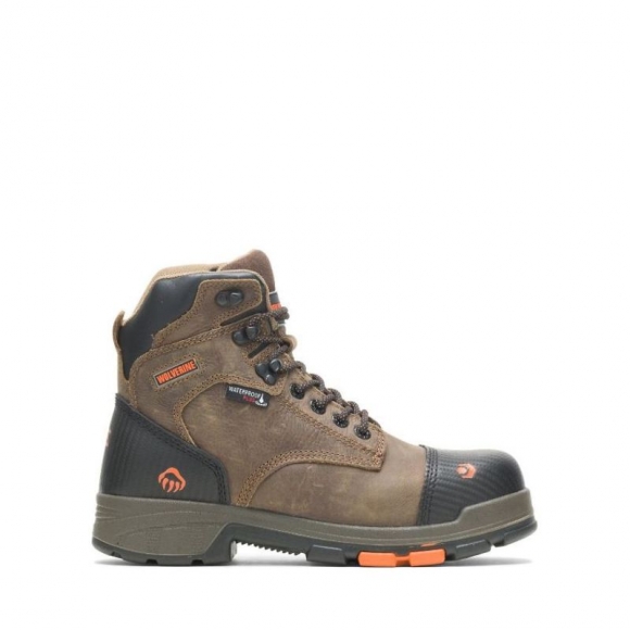 WOLVERINE | LATEST MEN'S BLADE LX WATERPROOF CARBONMAX 6" BOOT-Chocolate Chip