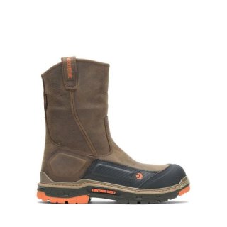 WOLVERINE | LATEST MEN'S OVERPASS CARBONMAX WELLINGTON BOOT-Dark Coffee