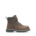 WOLVERINE | LATEST WOMEN'S FLOORHAND 6" STEEL TOE BOOT-Brown