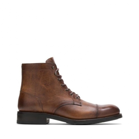 WOLVERINE | LATEST MEN'S BLVD CAP-TOE BOOT-Tan