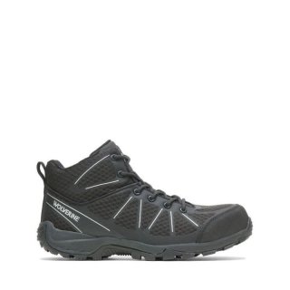 WOLVERINE | LATEST MEN'S AMHERST II CARBONMAX WORK BOOT-Black